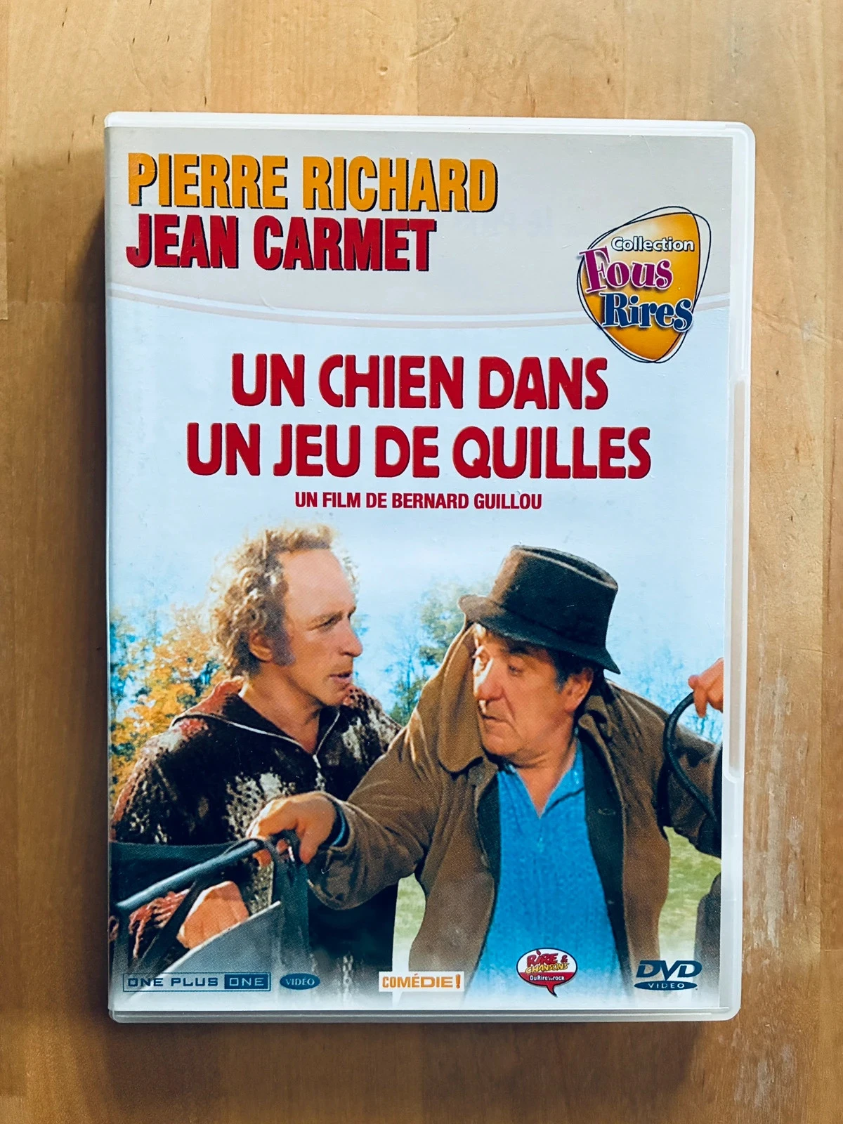 DVD Un chien dans un jeu de quilles Pierre Richard.